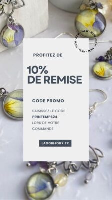 Code promo PRINTEMPS24 Laoobijoux